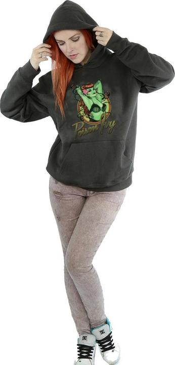 Immagine prodotto Universal Textiles Felpa con Cappuccio Poison Ivy Distintivo Donna (S)