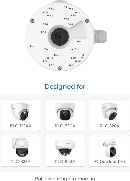Actual product image Reolink RL-D20 (Mounting kit)