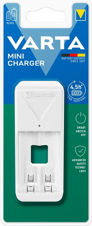 Actual product image Varta Mini Charger (1 pcs., AA, AAA, 800 mAh, Chargers without battery)