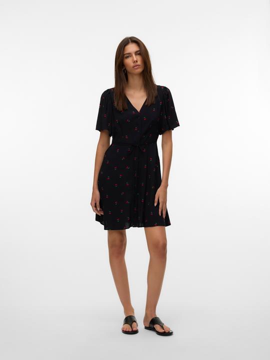 Actual product image Vero Moda Vmalba Ss Short Dress Wvn Ga Noos (L)