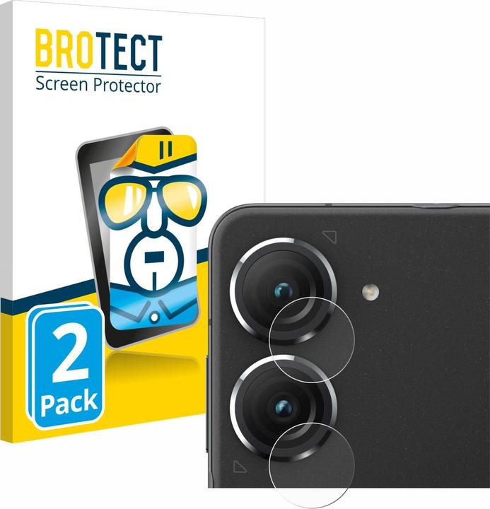 Produktbild BROTECT Schutzfolie Displayschutz Klar (2 Stück, Asus Zenfone 9)