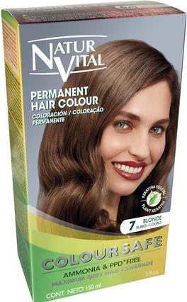 Immagine prodotto Naturaleza Y Vida Inchiostro COLOURSAFE permanente #7-rubio 150 ml (7)