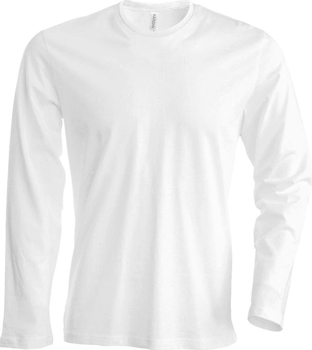 Kariban Slim Fit TShirt mit Rundhalsausschnitt Langarm