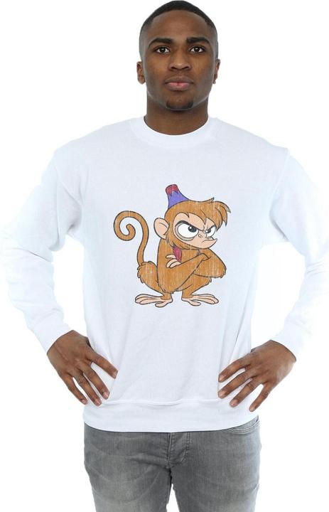 Actual product image Disney Mens Aladdin Classic Angry Abu Sweatshirt (L)