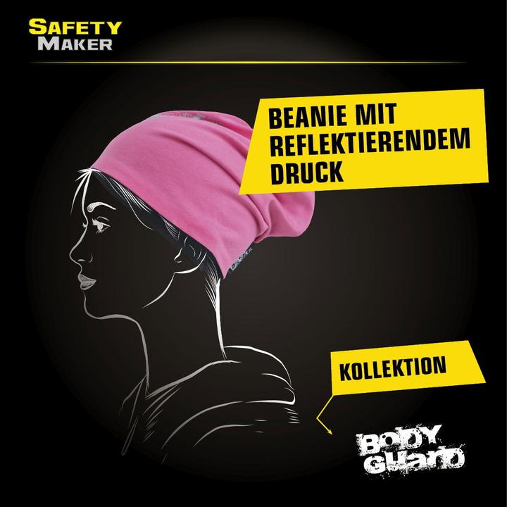 Image du produit SafetyMaker Bonnet réversible réfléchissant rose/argenté