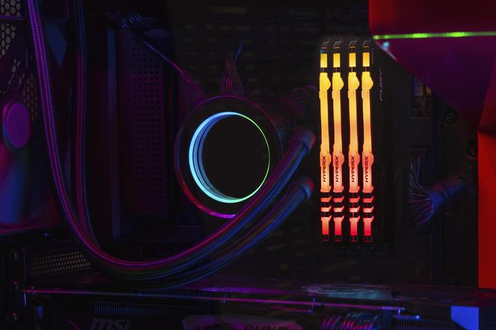 Produktbild HyperX Fury RGB (4 x 8GB, 3600 MHz, DDR4-RAM, DIMM)