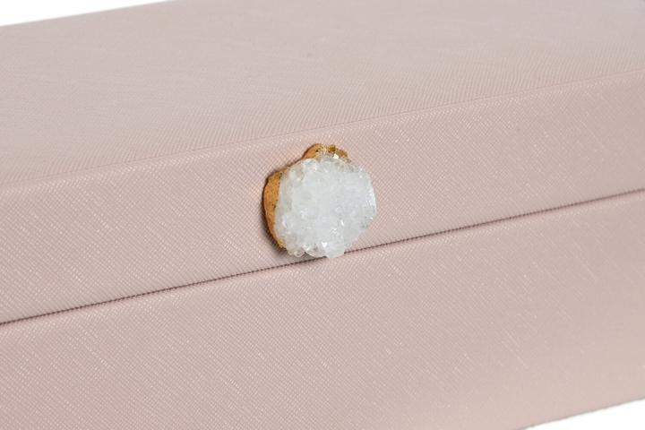 Image du produit Esprit Box-Schmuckkästchen Home Hellrosa 28,5 x 12,5 x 5,5 cm