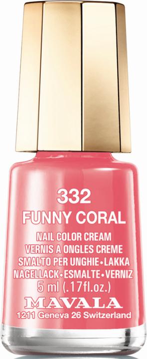 Actual product image Mavala Mini Colour's nail polish (Funny Coral, Colour paint)