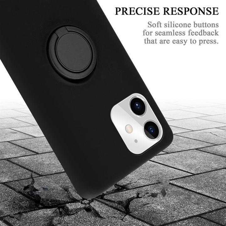 Actual product image Cadorabo TPU Liquid Ring Silicone Case Cover (Apple iPhone 11)