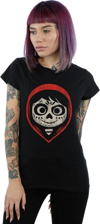Immagine prodotto Disney Coco Miguel Skeleton Face Hood Maglietta Donna (M)