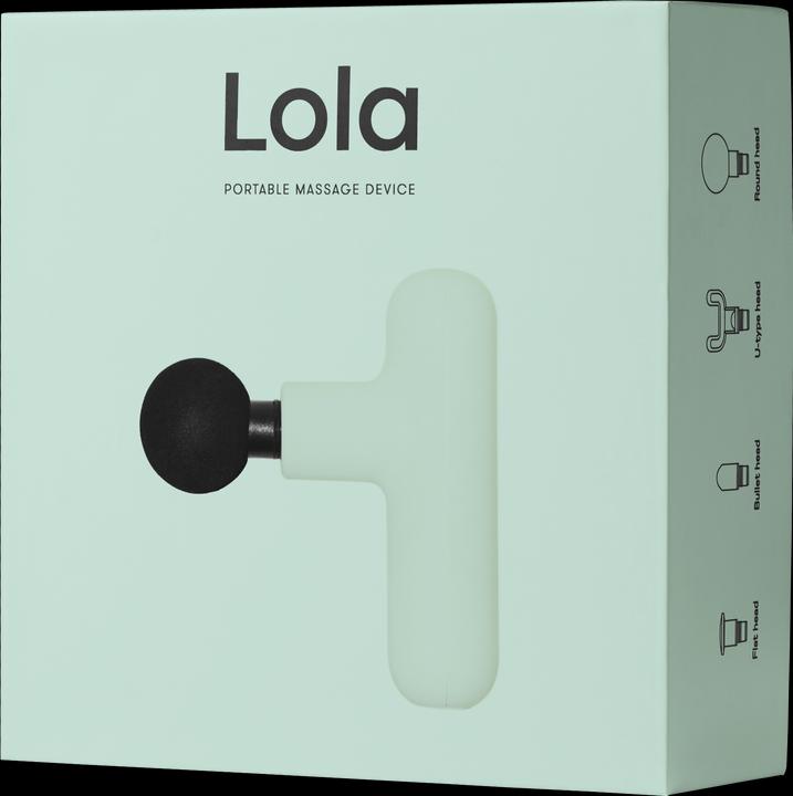 Actual product image Lola Massager - mint cream