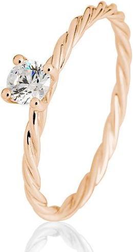 Produktbild Breuning Verlobungsring Kordel (48, 585/14 K Gold)