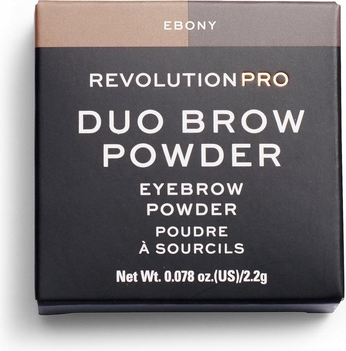 Immagine prodotto Makeup Revolution Polvere per sopracciglia Duo Ebony