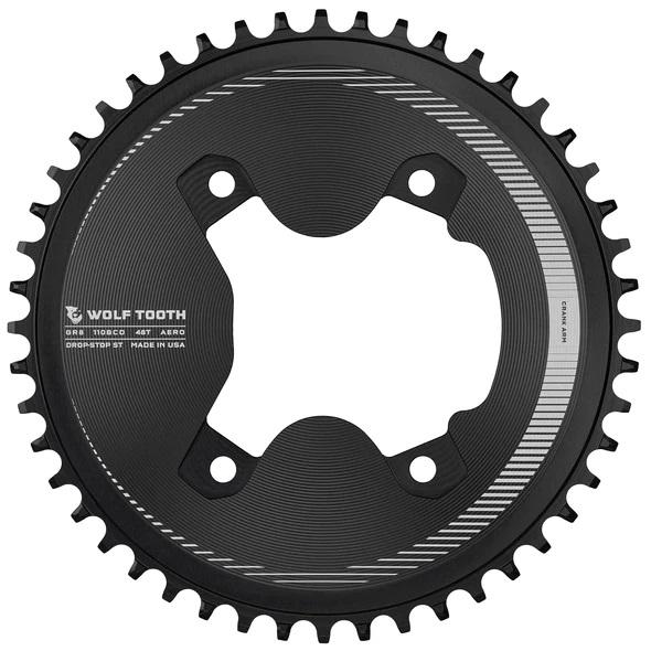 Produktbild Wolf Tooth 110 BCD Asymmetric 4-Arm Kettenblatt Shimano GRX für HG+ 12-fach Kette (48)