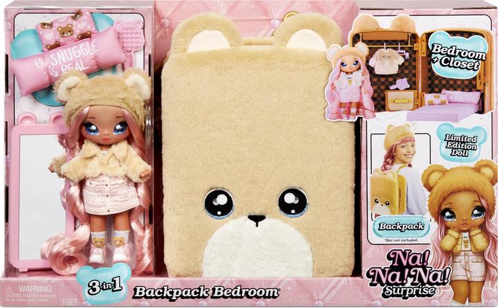 Immagine prodotto MGA Na!Na!Surprise- 3-in-1 Backpack Bedroom-Sarah Snuggles