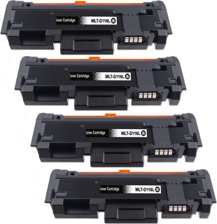 Actual product image Hermex Compatible Samsung Xpress M2870FW Toner 4 pieces black (FC)
