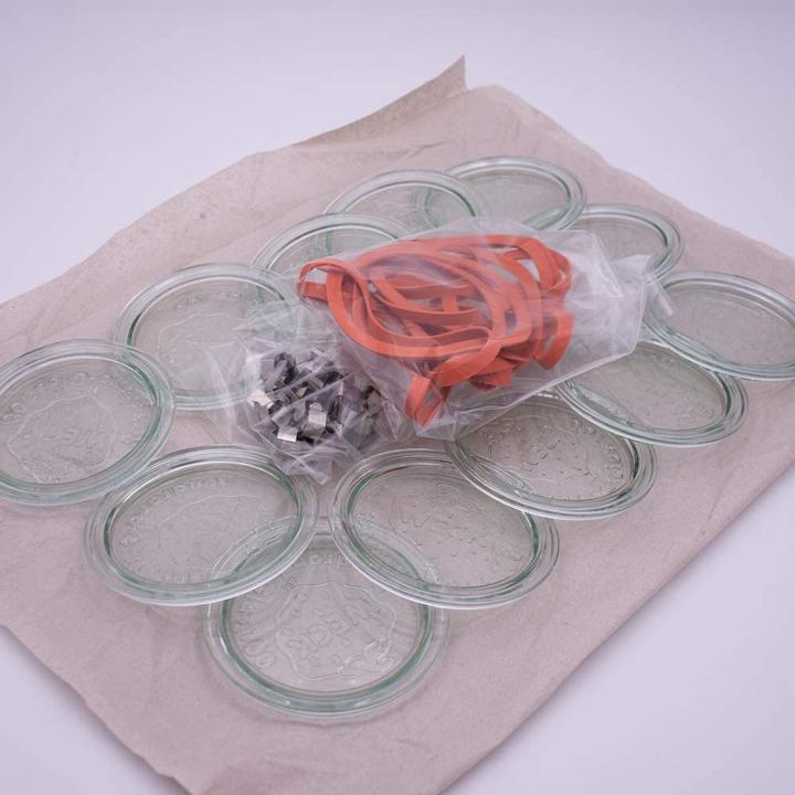 Produktbild Flaschenbauer.de 12er Set 1L, Einmachgläser (12 Stk., 1 l)