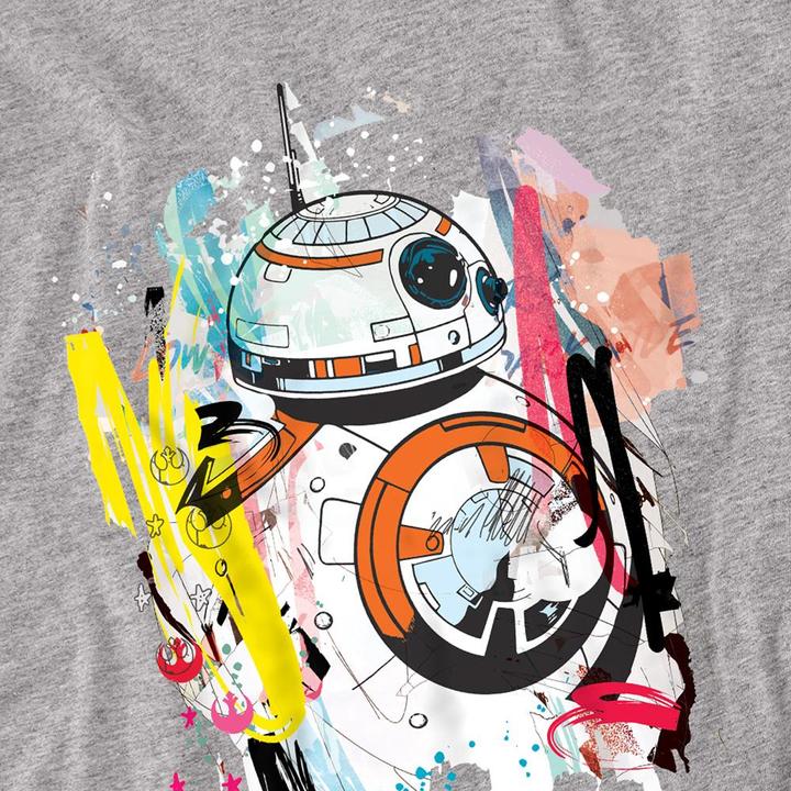 Immagine prodotto Star Wars Maglietta BB-8 Astratta Adulto Unisex (M)