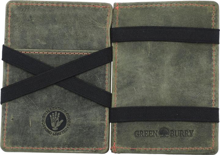 Actual product image Greenburry Vintage leather wallet 7.5 cm