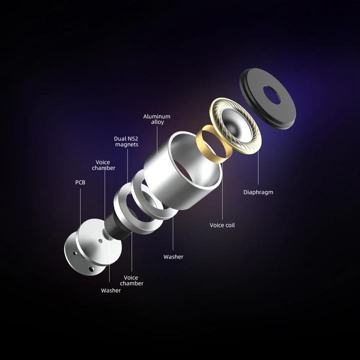 Actual product image Hidizs MS2 (Purple) (Cable)