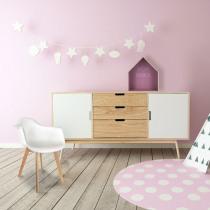 Actual product image Home Deco Kids Scandinavian armchair for children white (Child armchair)