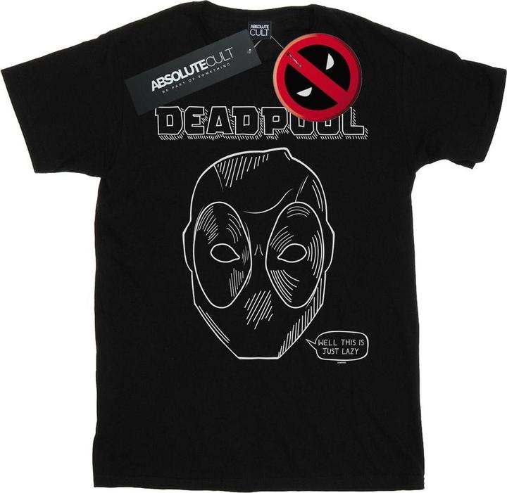 Deadpool This Is Just Lazy TShirt (3XL)