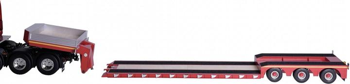 Actual product image Carson 1:14 3-axle low loader gooseneck/low bed