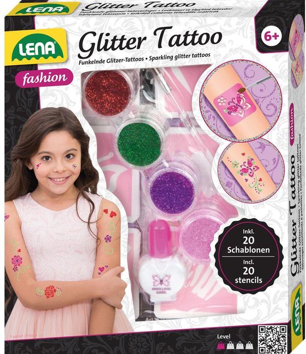Lena Glitter Tattoo