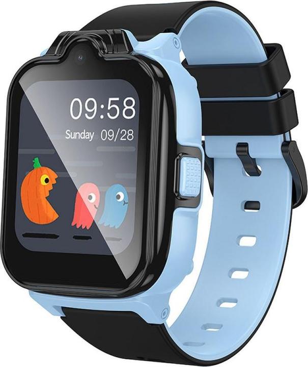 Hoco Headphone with microphone smartwatch for kids with call function 4G Y104 blue (4G)