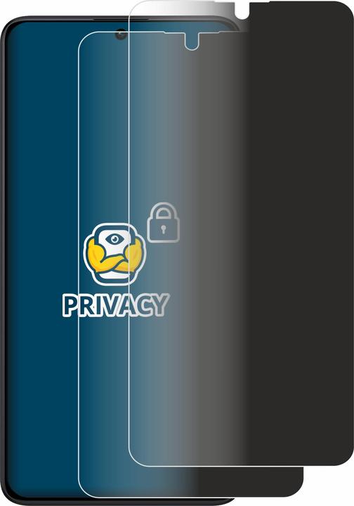 Productafbeelding BROTECT Anti-spionnetje privacyfolie Beschermfolie tegen blauw licht (2 Stuk, Xiaomi Redmi Note 13 Pro 4G)