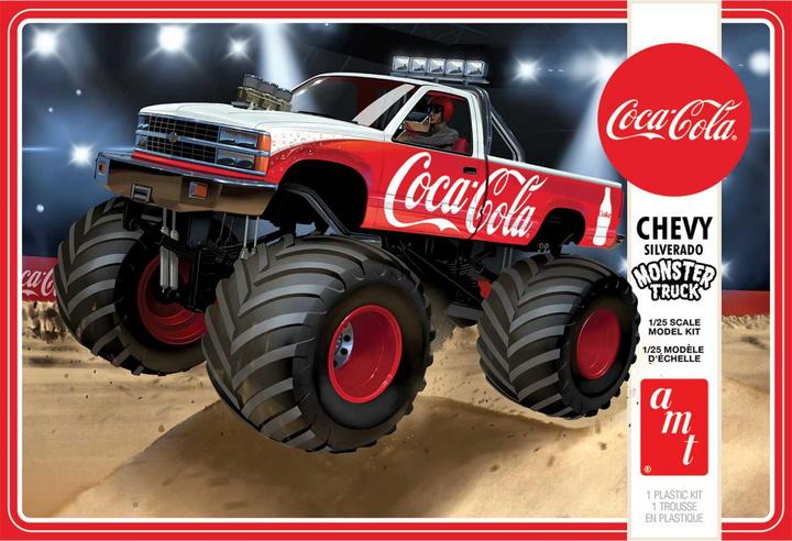 Immagine prodotto AMT Monster Truck Chevy Silverado del 1988 (CocaCola)