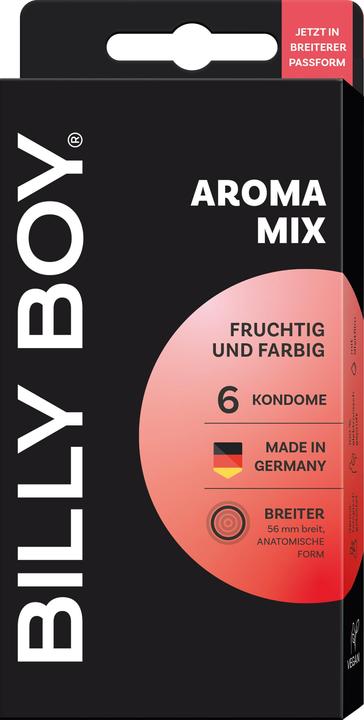 Productafbeelding Billyboy Billy Boy "Aroma Mix" 6 fruitige condooms voor heerlijke orale seks (6 Pcs.)