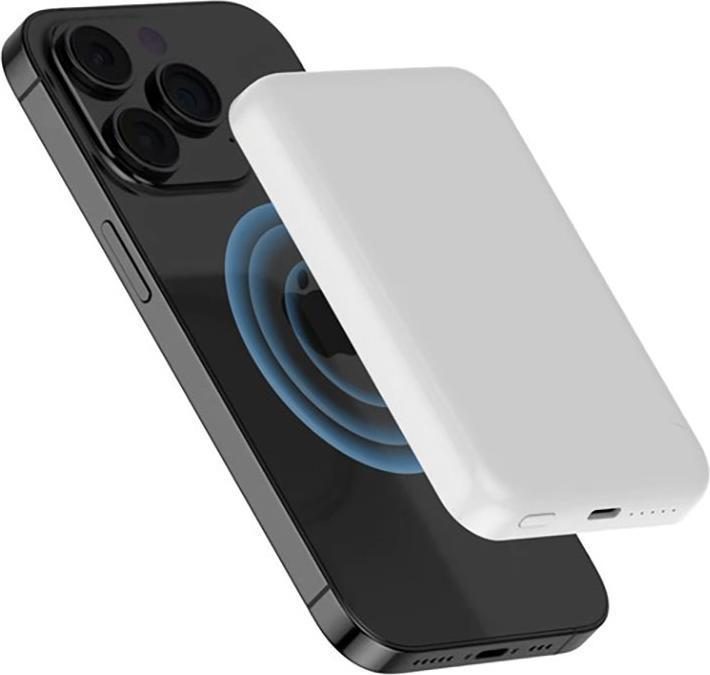 Actual product image My Way Powerbank Magsafe 5000mah Blanc (5000 mAh, 64800000 W)