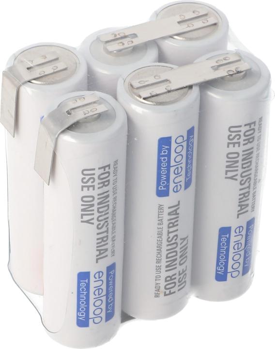 Produktbild Panasonic Akku Eneloop F2x3 6/BK-3MCCE mit Lötfahne (1 Stk., 2000 mAh, Akku)