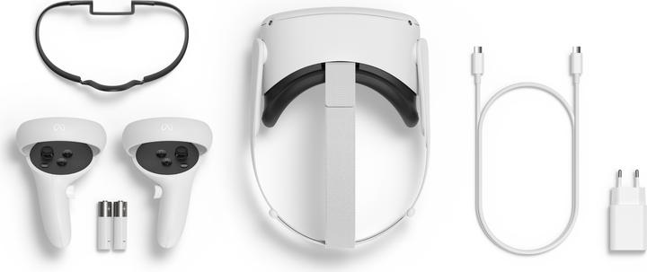 Actual product image Meta Quest 2 incl. Resident Evil 4 + Beat Saber Bundle (256 GB)