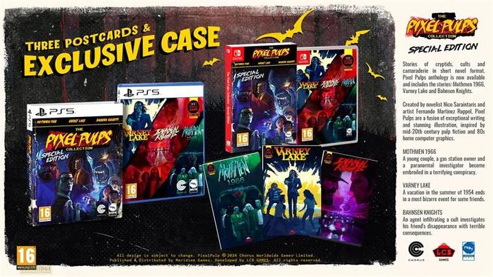Produktbild Meridiem Games The Pixel Pulps Collection - Special Edition (PS5, EN)