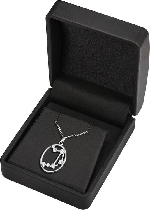 Immagine prodotto Trilani Catena da donna in argento Sterling Zirconia 42,0 cm + 7,0 cm di estensione - 28609 (Argento, 42 - 49 cm)