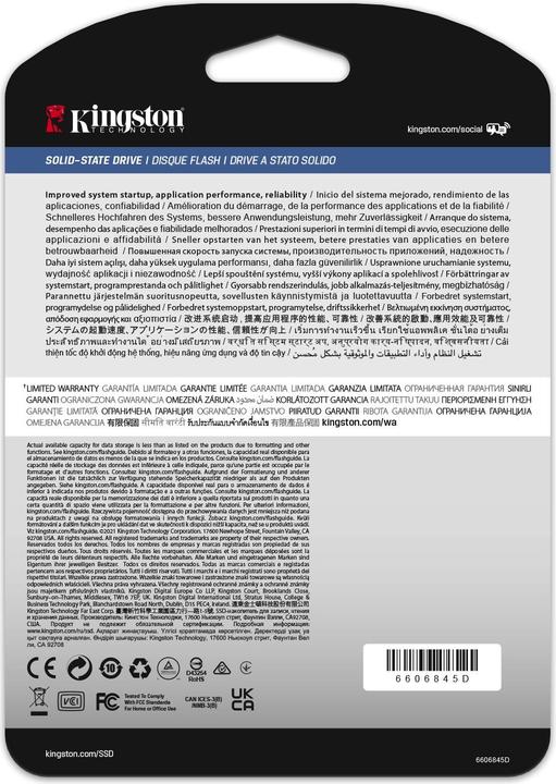 Actual product image Kingston DC600M (3840 GB, 2.5")