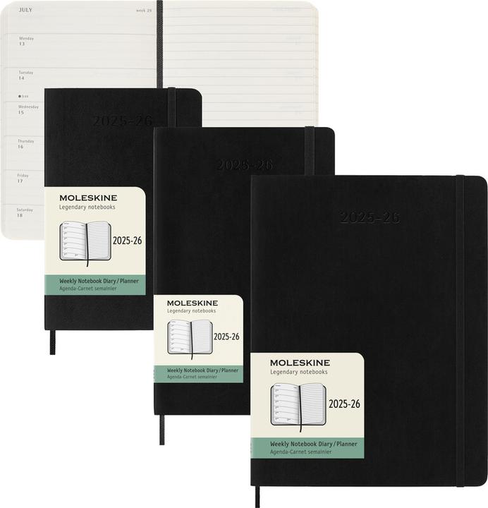 Productafbeelding Moleskine Weekkalender (19 x 25 cm, Engels)