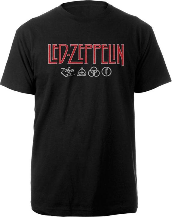 Actual product image Led Zeppelin Logo & Symbols (XXL)