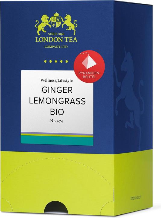 Image du produit London Tea Ginger Lemongrass Bio (140 g)