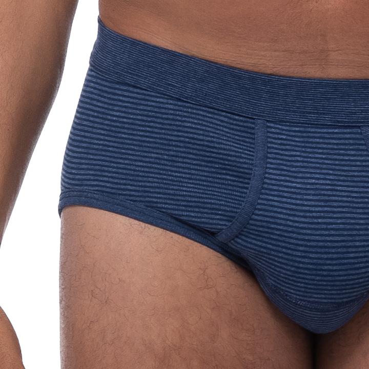 Immagine prodotto Ammann 3 Pack di mutandine / mutande a coste fini di jeans con cavallo (4XL, confezione da 3)