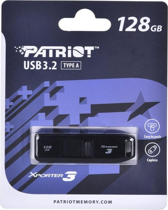 Immagine prodotto Patriot USB 128GB Xporter GEN 1 3.2 PAT (128 GB, USB-A)