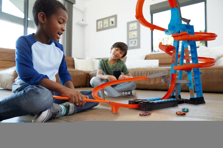 Produktbild Hot Wheels Action - Wolkenkratzer-Crash-Spielset