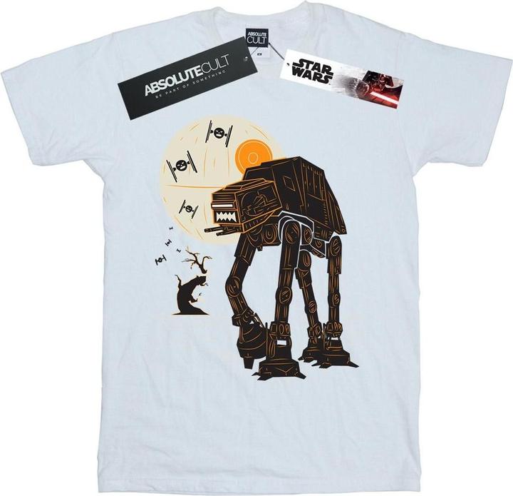 Actual product image Star Wars Mens Halloween AT AT T-Shirt (5XL)
