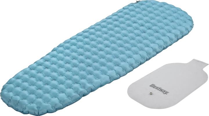 Bestway Cuscino gonfiabile AlpineLite™ singolo XL per sacchi a pelo mummia 183 x 63,5 x 7,5 cm