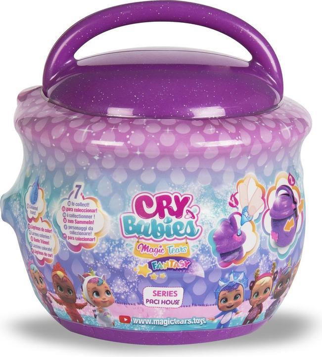 Produktbild TOYS Cry Babies Magische Tränen Fantasy Paci Haus - dunkelrosa