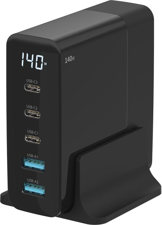 Sitecom 140W PD DESKTOP CHARGER, LED (140 W)
