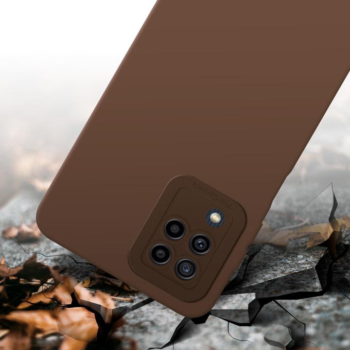 Productafbeelding Cadorabo Hoesje voor Samsung Galaxy M22 / M32 4G in TPU Fluid LM162 Style (Samsung Galaxy M22, Samsung Galaxy A32)