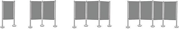Actual product image Magnetoplan Presentation wall set (134.5 x 180 cm)
